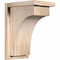Ekena Millwork Huntington Smooth Corbel w/Backplate, Douglas Fir, 7 1/2"W x 10"D x 14"H COR08X10X14HUN01SDF - alternate 1